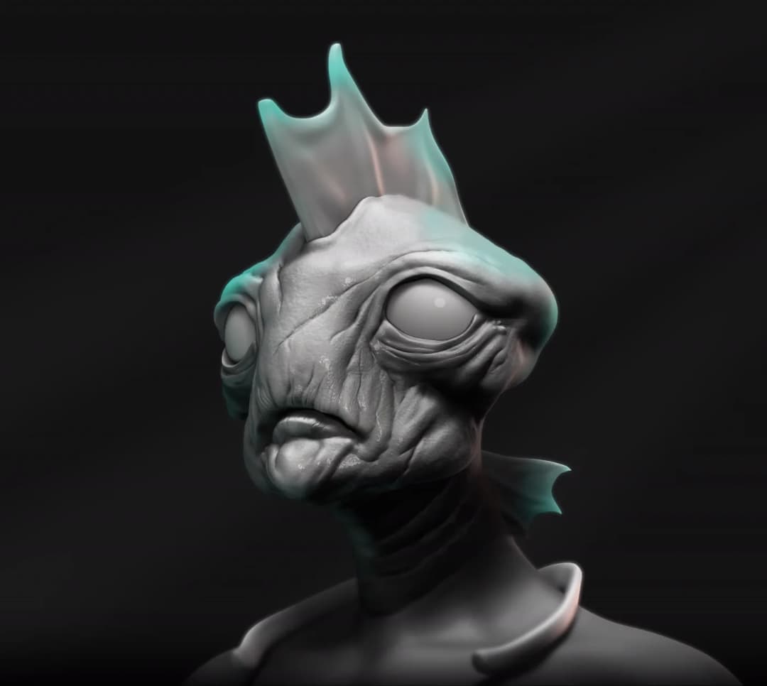 Or's finished creature head