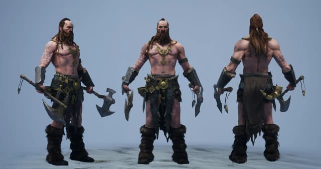 Celtic Warrior close-up