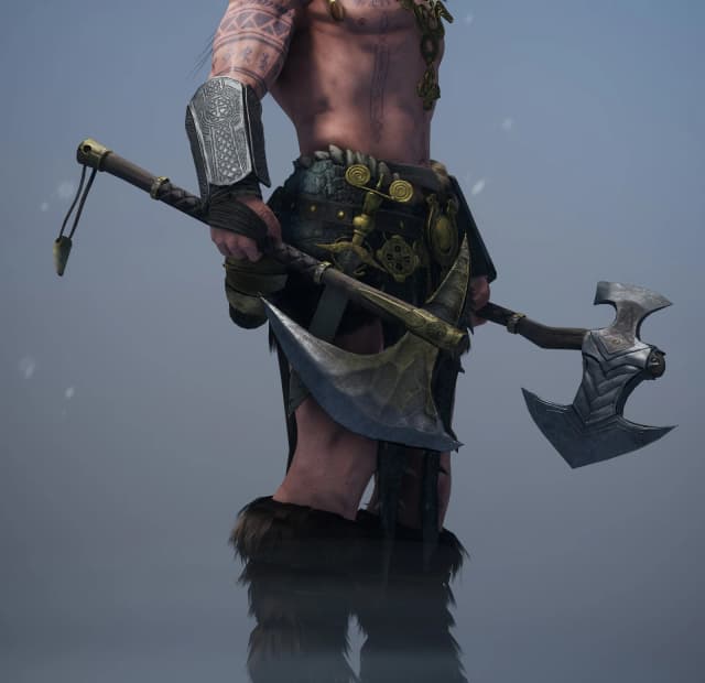 Celtic Warrior close-up