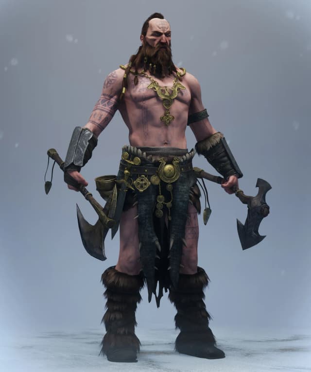 Celtic Warrior close-up